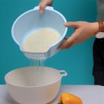 Household Opp Bag 10.5cm Height Plastic Washing Basket for sale