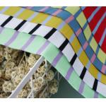 Soft And Breathable Good Texture And Pure Cotton Striped Knit Fabric For T-Shirt for sale