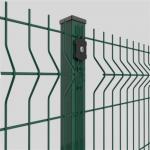 Powder Coated 3D Curved Fence Customized Welded Wire Mesh For Garden Fencing for sale