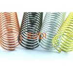 Electroplated 3/4 Notebook Coil Binding For Reports for sale