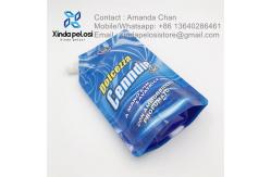 China Convenient Bag Laundry Detergent Spout Pouch Liquid Hand Soap Refill Pouch supplier
