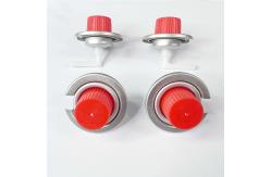 China One Inch Special Stem Tinplate Portable Camping Gas Valve Customization supplier
