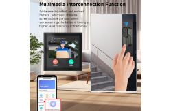 China 4inch Smart Home Touch Screen Panel Multimedia Interconnection Function Controller supplier