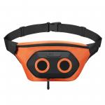 Outdoor Adjustable Fanny Pack Waterproof Rechargeable With Bluetooth Speaker Stereoc for sale