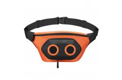 China Outdoor Adjustable Fanny Pack Waterproof Rechargeable With Bluetooth Speaker Stereoc supplier
