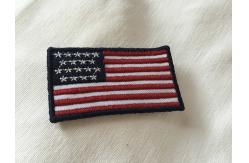 China Custom Embroidered Military Name Patches , Large 3D Embroidery Patches supplier