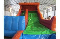 China Big Commercial Inflatable Wat With Pool 6-10 Children Capacity supplier