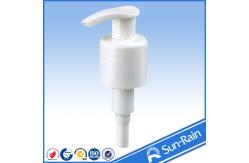 China High viscosity liquid plastic bottle pumps ribbed smooth aluminium SR-310H1(N)-HV supplier