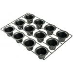 RK Bakeware China Foodservice NSF 12 Molds Tartlet Pan for sale