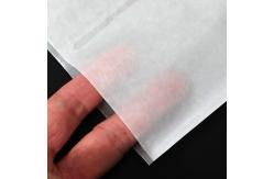 China Environmentally Friendly Custom Paper Bags Rectangular Shape 35gsm Thickness supplier
