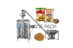 China Seasoning Ginger Powder Packing Machine PLC Automatic Food Bag Filling Machine supplier