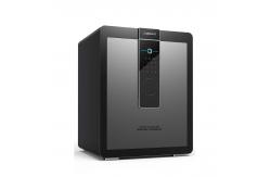 China Brown Digital Keypad Fingerprint Security Safe With Large Store Space supplier