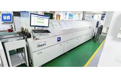 China 400mm PCB SMT Reflow Oven 7 Zones PLC Reflow Oven Machine supplier