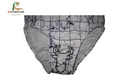 China Grey Custom Printed Clothing Gridding Design Low Back One Piece Swimsuit supplier
