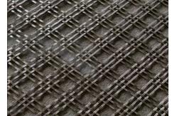 China Cabinets Decorative Architectural Woven Wire Mesh 1.2mm Diameter supplier