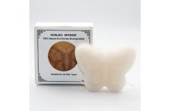 China Butterfly Natural Konjac Sponge supplier