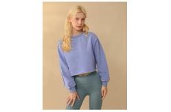 China Solid Pattern Black Oversized Sweatshirts Hemp Bamboo Custom Label supplier