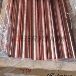 DIN 2.1293 Chromium Zirconium Copper Round Bars For Resistance Welding Electrodes for sale