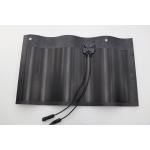 Waterproof Curved Solar Roof Tiles 50 Watt BIPV Home Solar Roof Tiles for sale