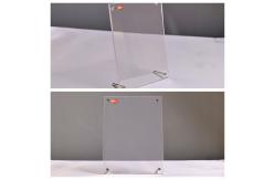 China Wholesale Sets 8x10 Inch Acrylic Photo Frame With Stand Plastic Display supplier