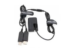 China DR-E6 Dummy Battery 1.9m Camera Power Adapter for Canon EOS supplier