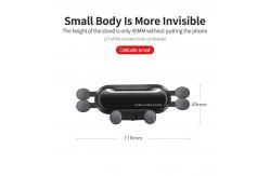 China Auto Lock Gravity Car Phone Holder ABS 360 Degree Rotation supplier