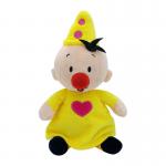 25cm Yellow Clown Plush Doll Children'S Comfort Toys Bedtime Story Props for sale