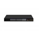 DC12V 8A 10GSFP L3 Gigabit Managed Ethernet SFP Fiber Switch 24 Port 128Gbps AC 100~240V for sale