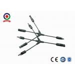Multi Solar Branch Connector Good Flexibility Lower Contact Resistant CE / ISO9001 for sale
