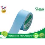  Adhesive Waterproof Colored Bule Masking Tapes Auto Painting Paper Masking Tape for sale