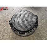 D400 Cast Iron Round Manhole Cover With Snap Ring And Lock for sale
