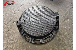 China D400 Cast Iron Round Manhole Cover With Snap Ring And Lock supplier