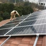 Mono Half Cut Cells 108 Pcs Solar PV Module With Anodized Aluminum Alloy