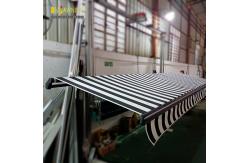 China Balcony Aluminium retractable awning with rain chennel , aluminium retractable awning supplier