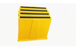 China Non Slip Treads Step Stand 52.7X37.5X30.5cm Plastic 2 step stool supplier