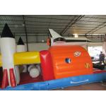 Inflatable shuttle obstacle challenge inflatable rocket obstacle course inflatable Obstacle course training session