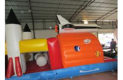 China Inflatable shuttle obstacle challenge inflatable rocket obstacle course inflatable Obstacle course training session supplier