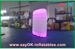 China Photo Booth Backdrop Attractive Practical Inflatable Photo Booth Led Inflatable Air Wall supplier
