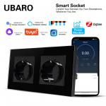 Tuya Zigbee Smart Socket With 3500w Timer Function Type 153 EU Standard for sale