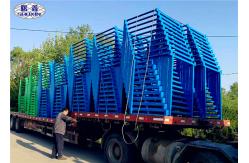 China Stainless Steel Metal Stacking Racks Durable Inverted / Normal Storage Frame supplier