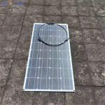 ETFE PET Monocrystalline Flexible Solar Panel Module 100W Bendable for sale