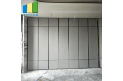 China Wooden Sliding Folding Sound Proof Partitions Removable Office Partition supplier