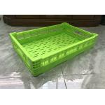 Store 600*400*120mm Fruit And Vegetable Plastic Crates Logo Printing for sale