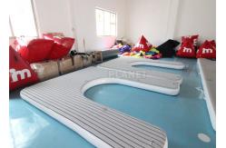 China 20cm Drop Stitch Fabric Inflatable EVA Deck Pad supplier