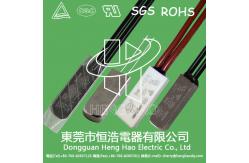 China Fan Motor Use Bimetal Thermal Protector Auto Reset RoHS Certificated supplier
