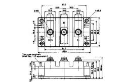 China IGBT Power Module 2DI20A-1K POWER TRANSISTOR MODULE  FUJITSU IGBT Power Module supplier