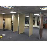 Banquet Hall Acoustic Partition Wall Floor To Ceiling System Thickness 65mm for sale
