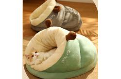 China Washable Cat Cushion Bed For Small Medium Dog Cat Waterproof Surface Bottom supplier
