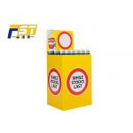 Shape Customized Cardboard Dump Bins CMYK Printing Bright - Coloured For Candy