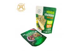 China Mixed Dried Vegetable Chips 8 Oz Stand Up Pouch Packaging With Zipper Resealable supplier